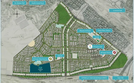 Murooj Al Furjan West Townhouses