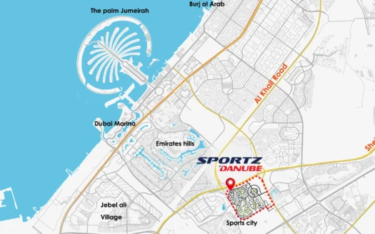 Sportz by Danube Properties at Dubai Sport City