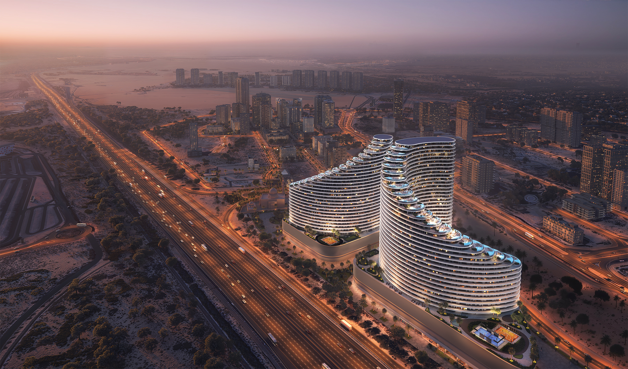 Binghatti Skyflame, Majan