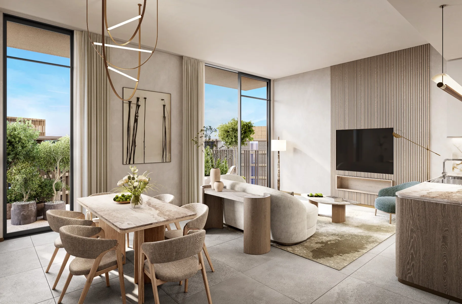 3br---living-room-1 bất động sản Dubai – Mina Prime Properties